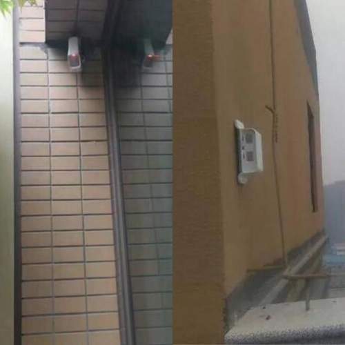 房屋建筑體外立面紅外防范區(qū)域